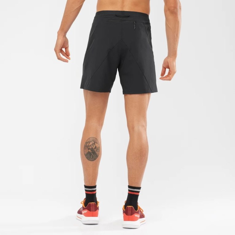 Bermudas Salomon Cross 7'' Hombre Negros | MX GLRI815